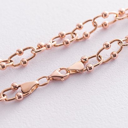 Кольє "Фантазія" в червоному золоті кол01913 №5