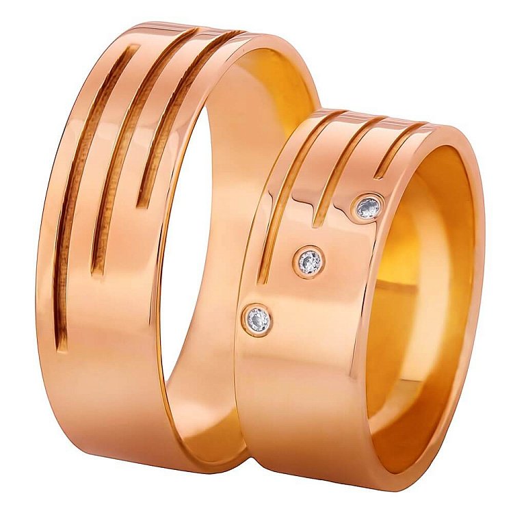 Обручка обр000300 від ювелірного магазину Онікс - 3