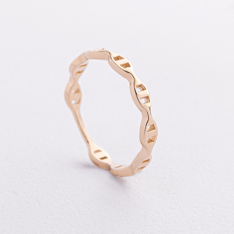 Кольцо "Helen" в желтом золоте mini к08432 от ювелирного магазина Оникс