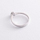 Помолвочное золотое кольцо с бриллиантом 220691121 от ювелирного магазина Оникс - 3