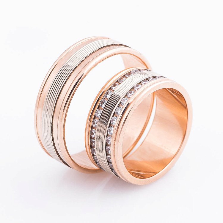 Обручальное кольцо обр000460 от ювелирного магазина Оникс - 2