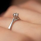 Помолвочное золотое кольцо с бриллиантом 220581121 от ювелирного магазина Оникс - 2
