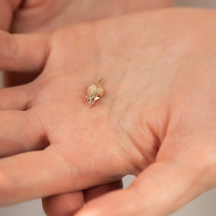 Золотий сувенір "Гаманцева миша" сув00000 від ювелірного магазину Онікс - 1