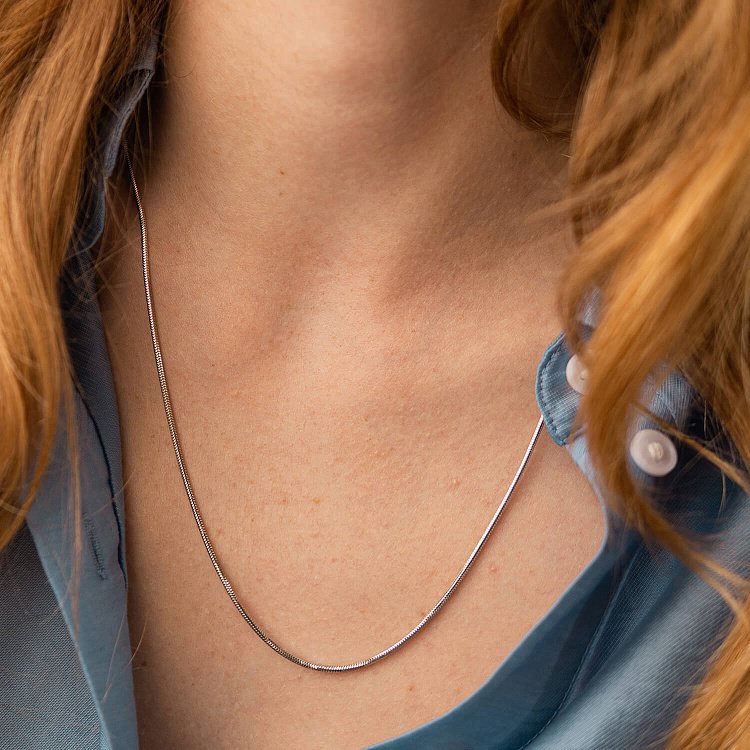 Золотий ланцюжок плетіння Снейк (1.5 мм) ц00210-1 від ювелірного магазину Онікс - 1