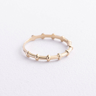 Каблучка "Milly" у жовтому золоті к08472