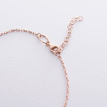 Золоте кольє "Конюшина" кол04281 №4