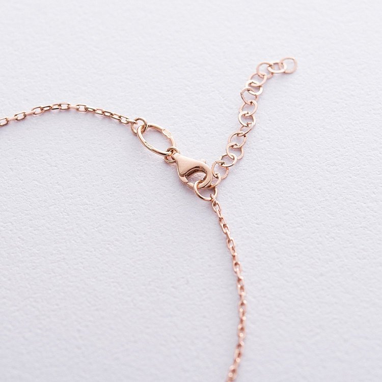 Золоте кольє "Конюшина" кол04281 від ювелірного магазину Онікс - 5