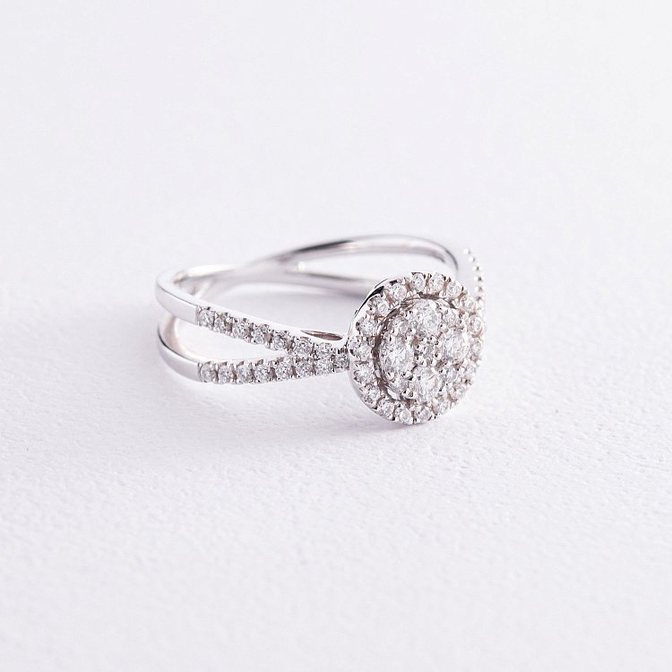 Золота каблучка з діамантами stark346 від ювелірного магазину Онікс