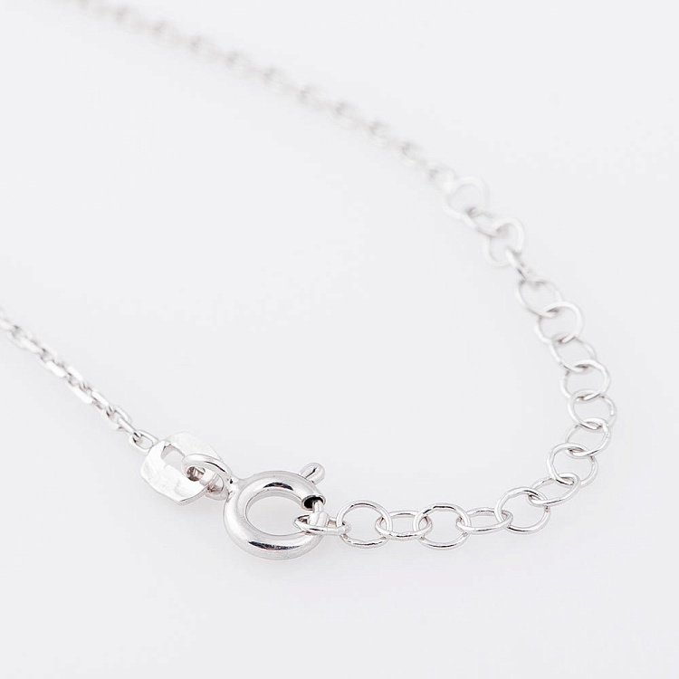 Срібний браслет Слейв з фіанітами 141119 від ювелірного магазину Онікс - 3