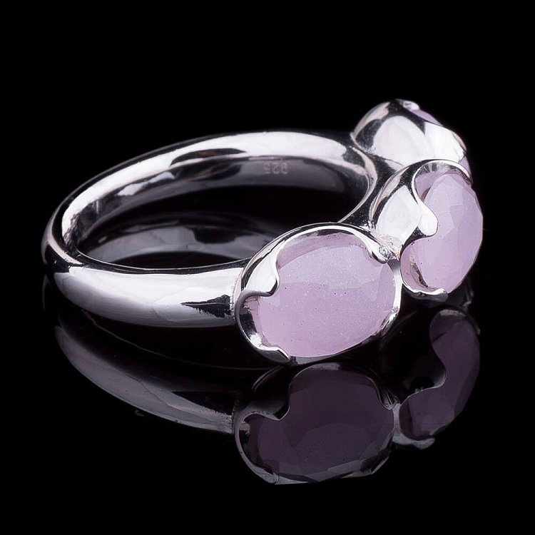 Каблучка (фіаніти) 111644 від ювелірного магазину Онікс - 2