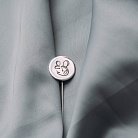 Срібний значок з Вашим гравіюванням 20050 от ювелирного магазина Оникс - 3