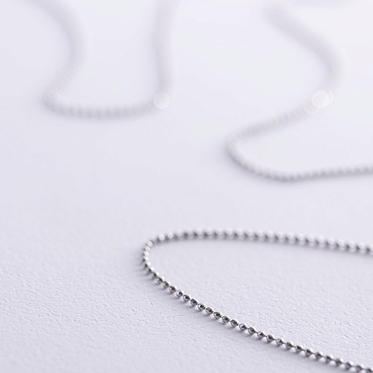 Золотая цепочка Шариковое плетение ц00237 от ювелирного магазина Оникс - 5