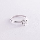 Помолвочное золотое кольцо с бриллиантом кб0278 от ювелирного магазина Оникс - 2