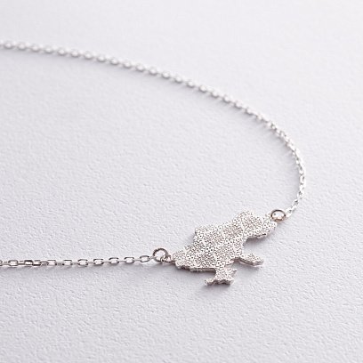 Срібне кольє "Україна - Герб Вашого міста" 181212герб №8