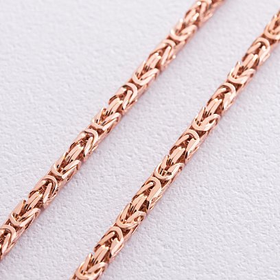 Мужская золотая цепочка ц00499 №4