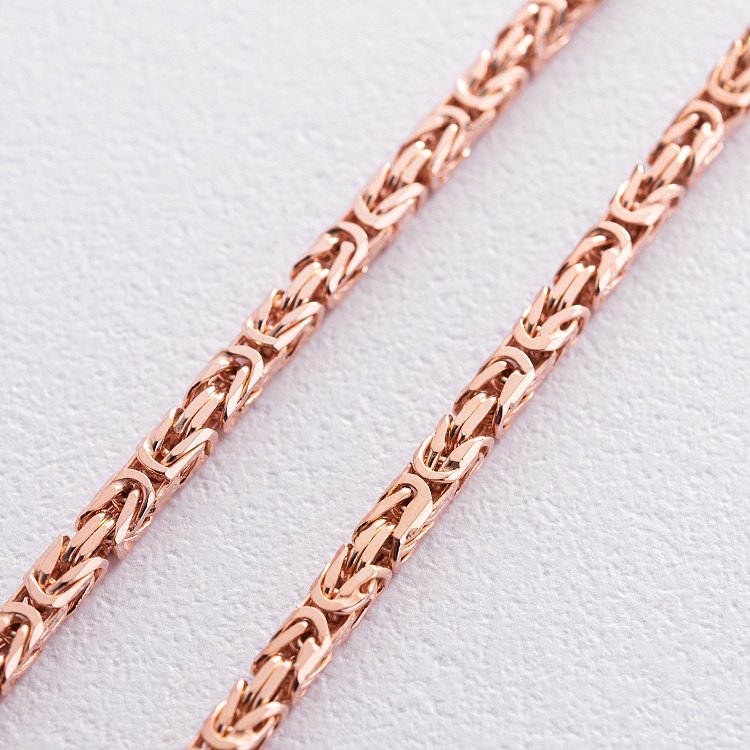 Мужская золотая цепочка ц00499 от ювелирного магазина Оникс - 3