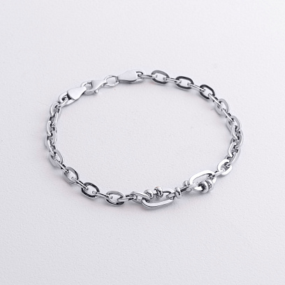 Браслет "Bianca" в белом золоте б05775