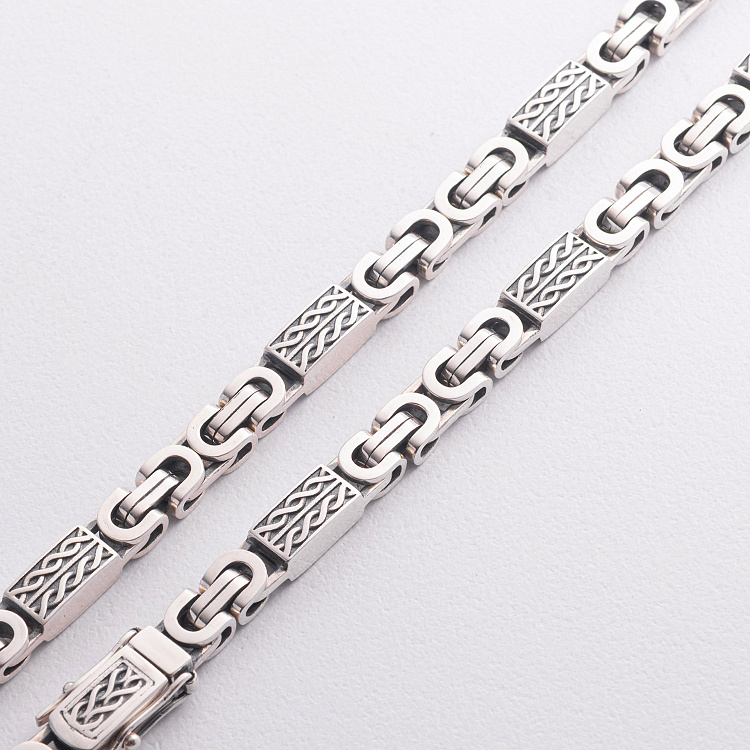 Чоловічий срібний ланцюжок 1823 від ювелірного магазину Онікс - 2