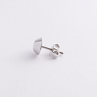 Мужская моносерьга в серебре Zancan ESO020 №2