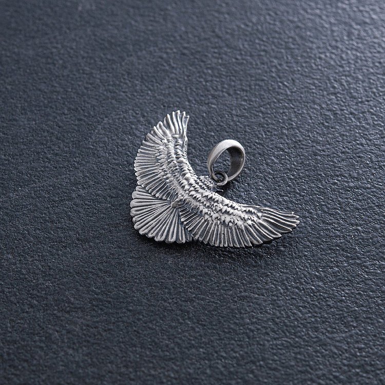 Серебряный кулон "Сова" 7039 от ювелирного магазина Оникс - 4