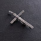 Серебряный крест "Распятие Иисуса Христа" 133167 от ювелирного магазина Оникс - 4