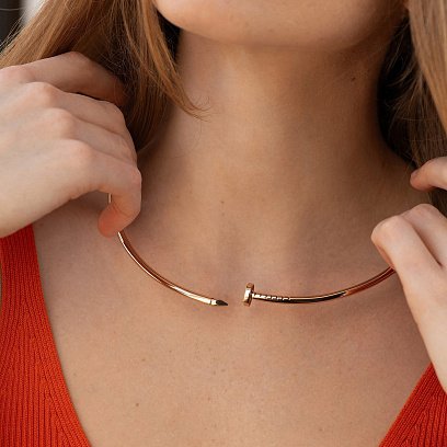 Золое кольє "Цвях" кол02553 №5