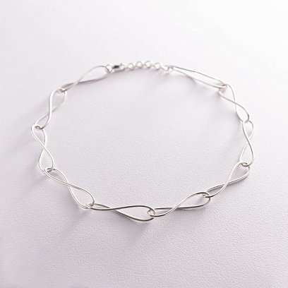 Срібне кольє "Чуттєвість" 181091 №2