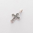 Срібний православний хрестик 132704 от ювелирного магазина Оникс - 1
