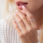 Золотое помолвочное кольцо с бриллиантами MR82394ca(м) от ювелирного магазина Оникс - 1