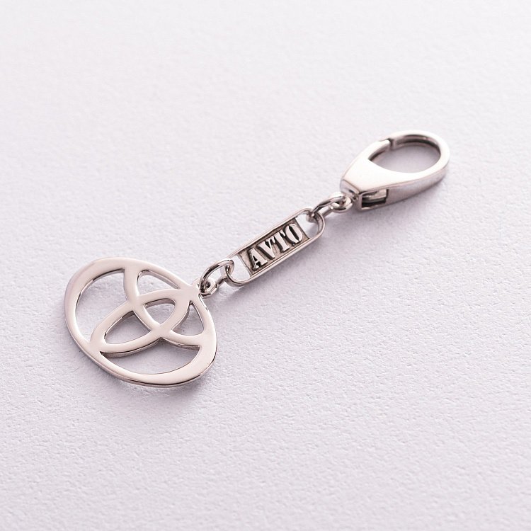 Серебряный брелок для машины "Toyota" 9005.1 от ювелирного магазина Оникс