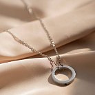 Серебряное кольцо ручной работы "Счастье" с фианитом 112125 от ювелирного магазина Оникс - 19