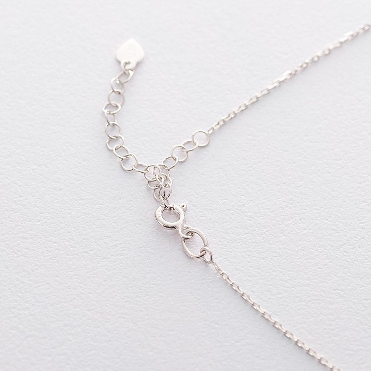 Срібне кольє "Кружечки" 18770 від ювелірного магазину Онікс - 1