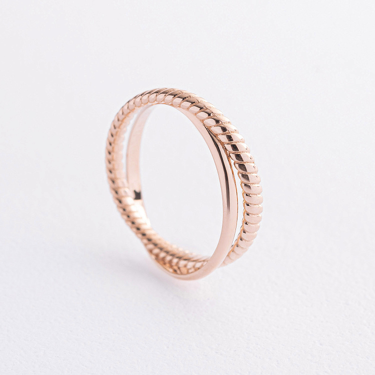 Кольцо "Yasmine" в красном золоте к07555 от ювелирного магазина Оникс