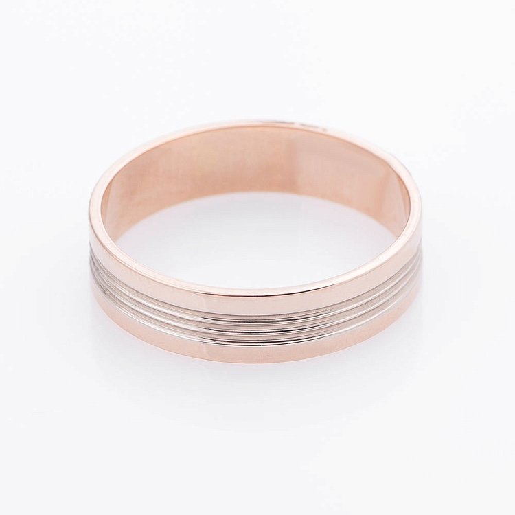 Обручальное кольцо обр000370 от ювелирного магазина Оникс - 1