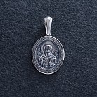 Серебряная ладанка "Святой Николай" 133091 от ювелирного магазина Оникс - 2