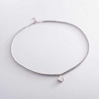 Золоте кольє "Конюшина" кол01371 №2