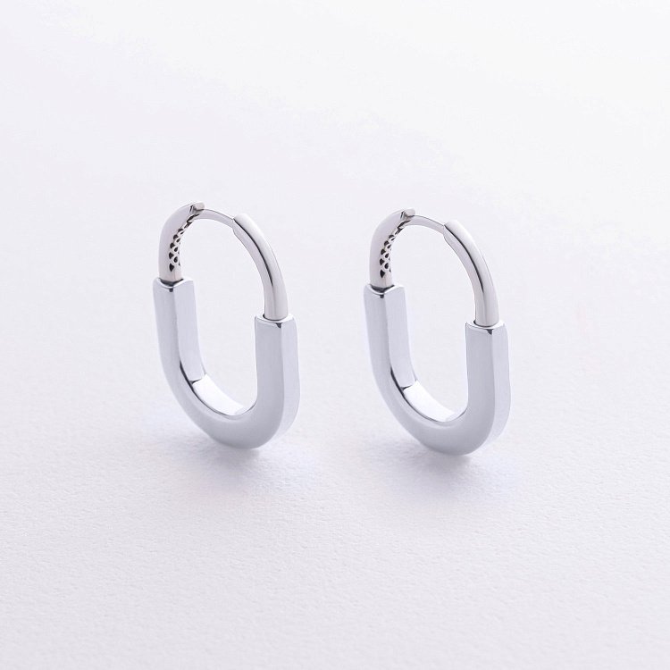 Серьги "Camilla" (белоe золото) с09090 от ювелирного магазина Оникс