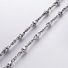 Серебряное колье "Черепа" 364 от ювелирного магазина Оникс - 6