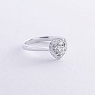 Золотое кольцо "Сердечки" с бриллиантами кб0513cha от ювелирного магазина Оникс - 5