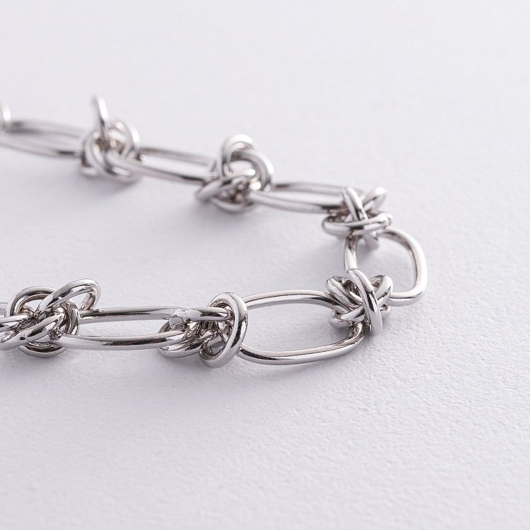 Серебряный браслет "Скарлетт" 141641 от ювелирного магазина Оникс - 2