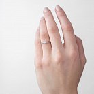 Золотое помолвочное кольцо с бриллиантом р0675б от ювелирного магазина Оникс - 3
