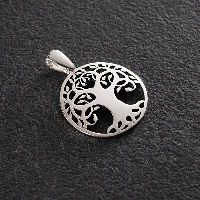 Серебряная подвеска "Древо жизни" 132662 №3
