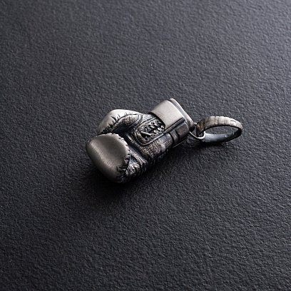 Срібний кулон "Боксерська рукавичка" 133140