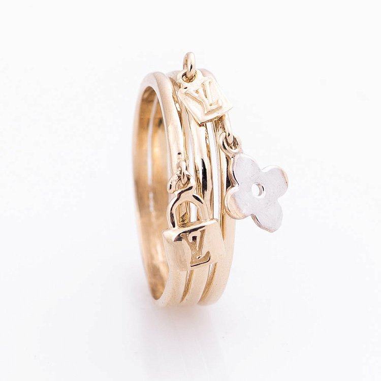 Золотое кольцо к04991 - 2 Золотое кольцо к04991 от ювелирного магазина Оникс - 2