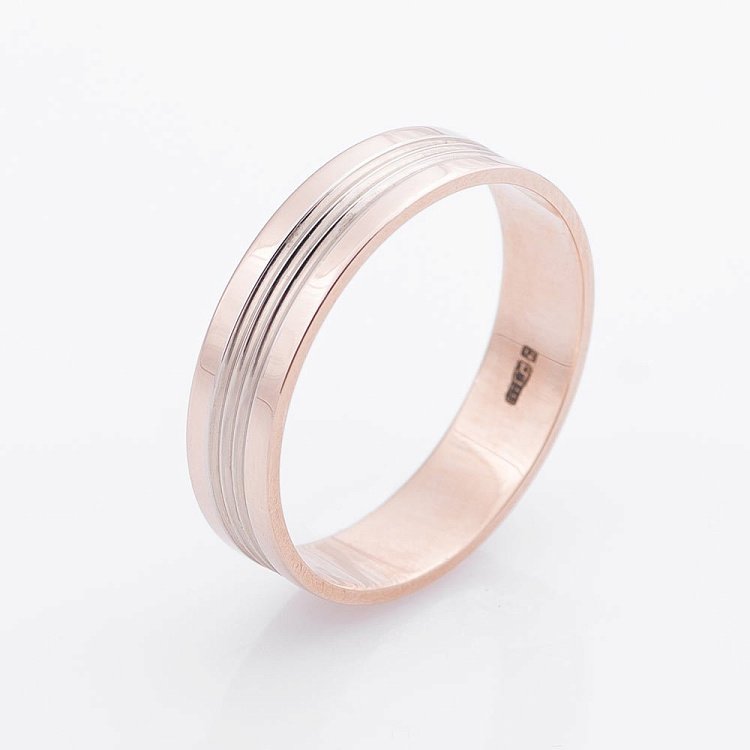 Обручальное кольцо обр000370 от ювелирного магазина Оникс