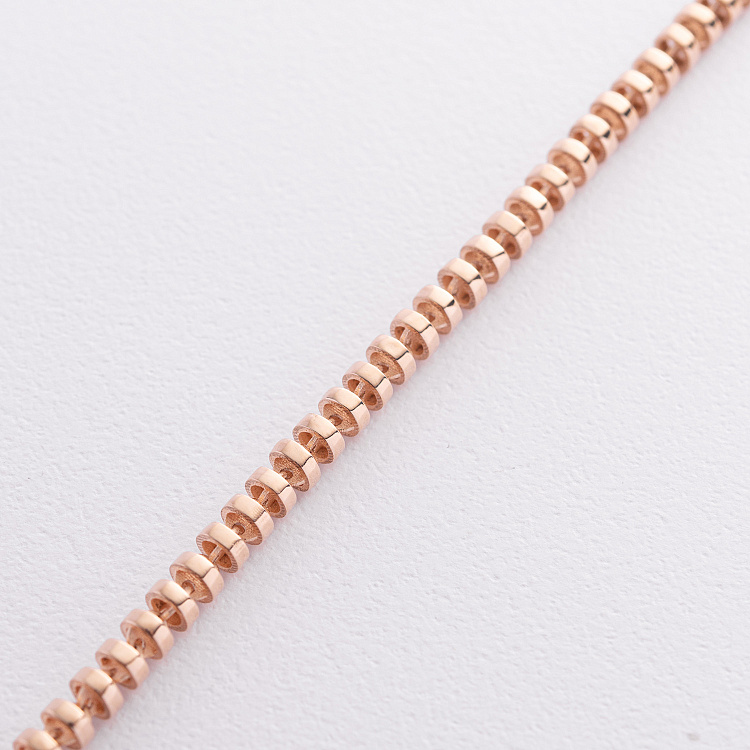 Браслет "Joelle" в красном золоте б05604 от ювелирного магазина Оникс - 1