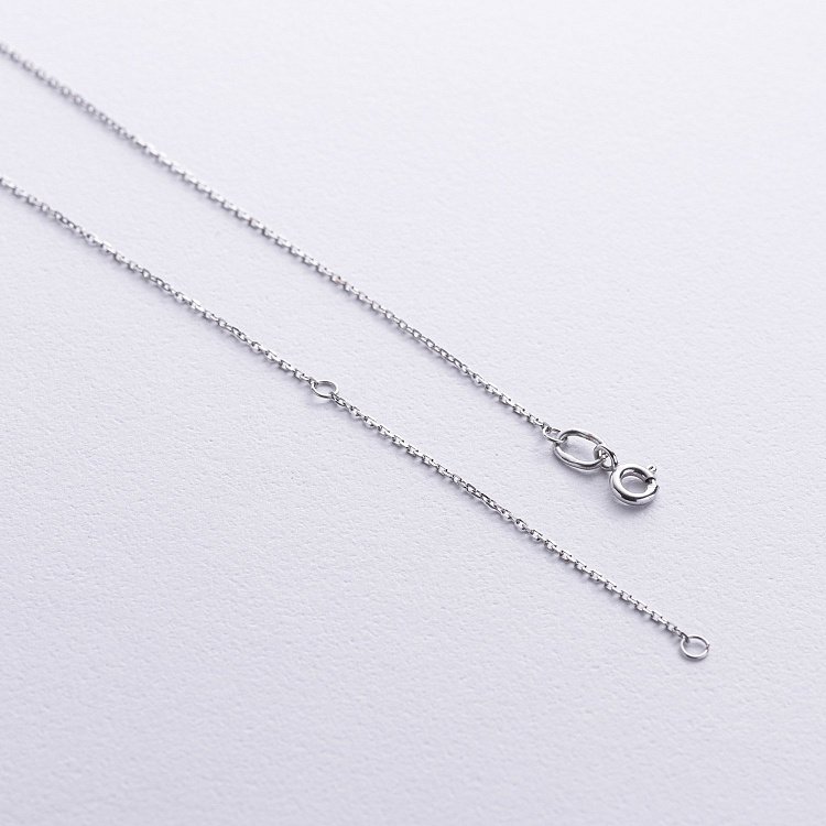 Кольє в білому золоті з діамантом 719321121 від ювелірного магазину Онікс - 4