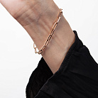 Браслет "Ланцюжок" у червоному золоті б05640 от ювелирного магазина Оникс - 4