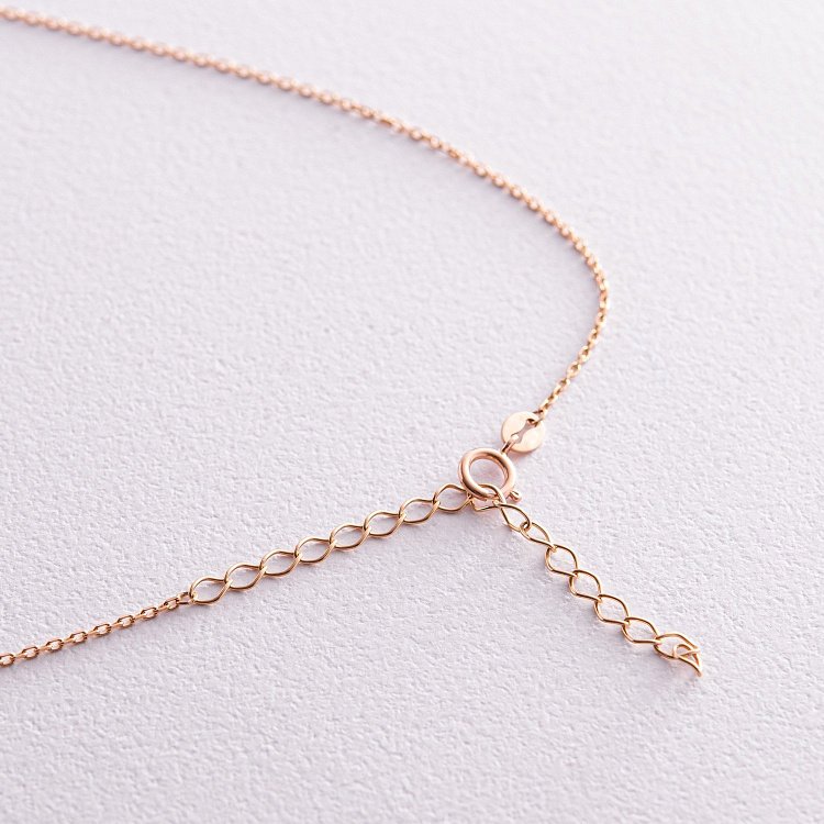 Кольє "Кульки" у червоному золоті кол02286 від ювелірного магазину Онікс - 3