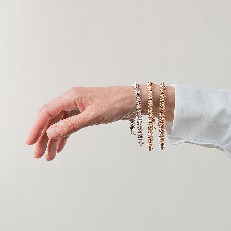 Браслет "Тереза" у білому золоті б05429 від ювелірного магазину Онікс - 6